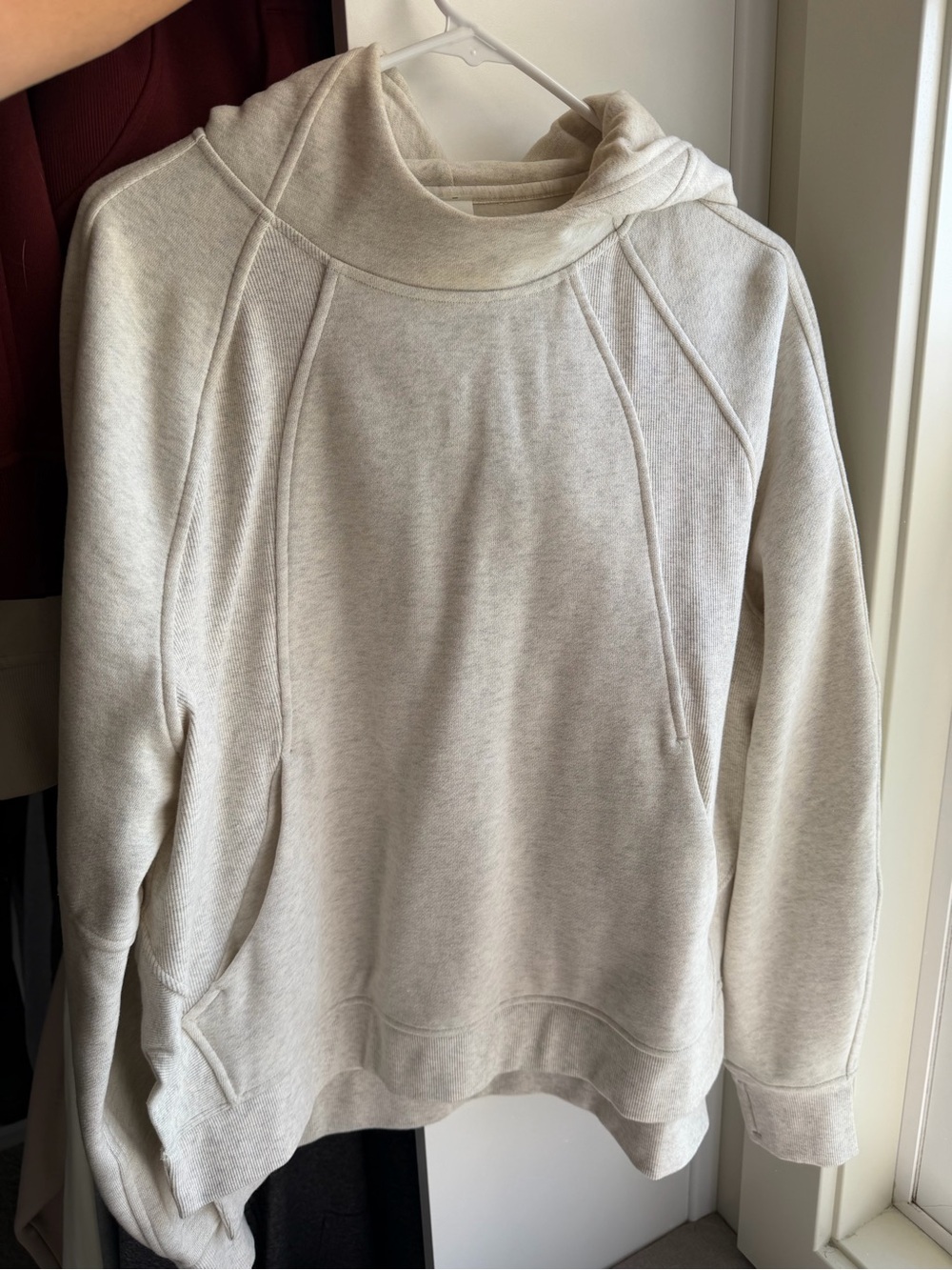 Lululemon Cream Pullover Hoodie